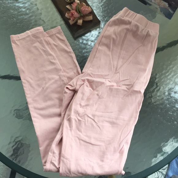 Pink mesh slit leggings 🌸 - Picture 4 of 4